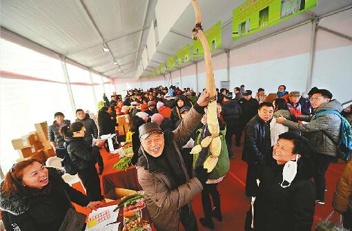 首届名优特农产品展销会昨开幕 多种农产品受热捧