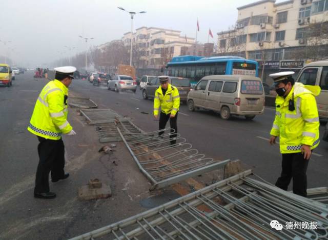 济南人在德州肇事逃逸 却把车牌遗落现场！