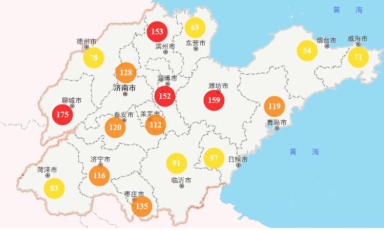 受弱冷空气影响 山东初六初七将再迎雨雪天气