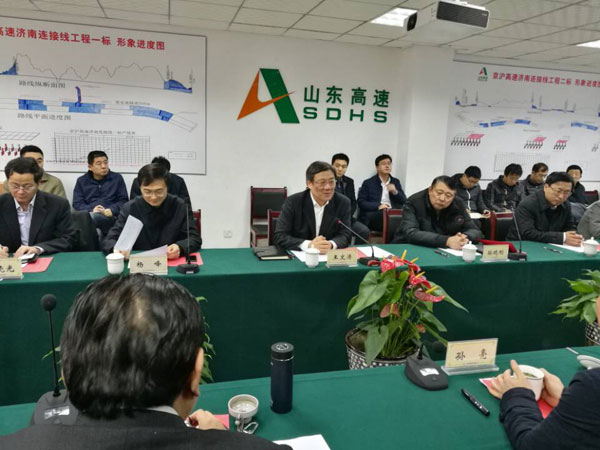 王文涛调研二环路快速路网建设工作