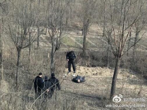 济南黄河铁路桥附近现一男尸 疑似喝药自杀