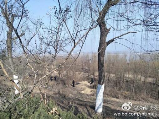 济南黄河铁路桥附近现一男尸 疑似喝药自杀