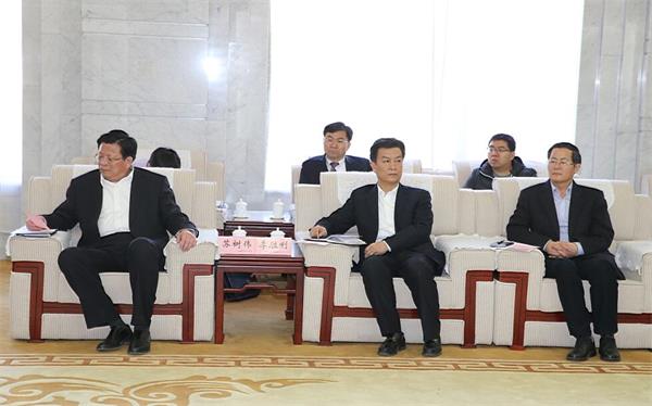 王文涛王忠林会见中国农业银行客人