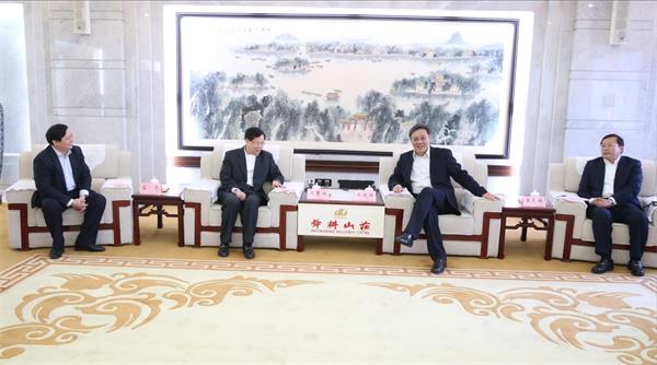 王文涛王忠林会见中国农业银行客人