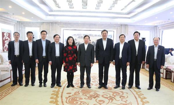 王文涛王忠林会见中国农业银行客人