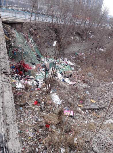 济南一废弃大院变身垃圾场 距环宇城仅一条马路相隔 