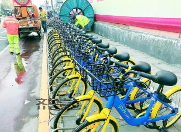 济南共享单车有的吃香有的被赶 回应:得达到一定条件