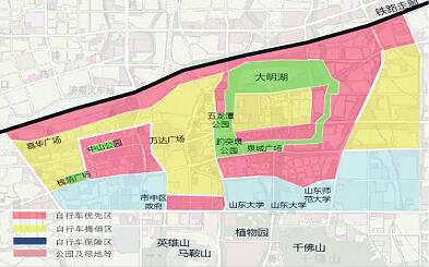 泉城规划为绿色出行保驾护航 单车停放点规划即将开展
