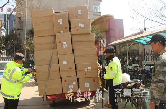 亏大了！济南小伙持C1证驾倒车牌三轮 被记24分罚500