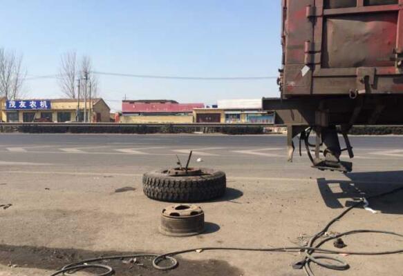 被炸死补胎工或将赔付10万元 货车司机及老板出面协商