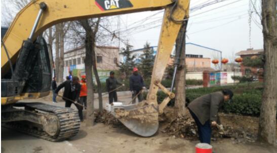 全民参与大变样 桑梓店街道环境综合整治拉开