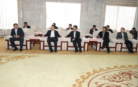 王文涛王忠林会见万达集团董事长王健林