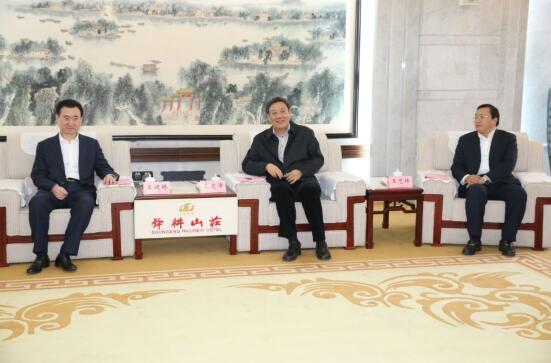 王文涛王忠林会见万达集团董事长王健林