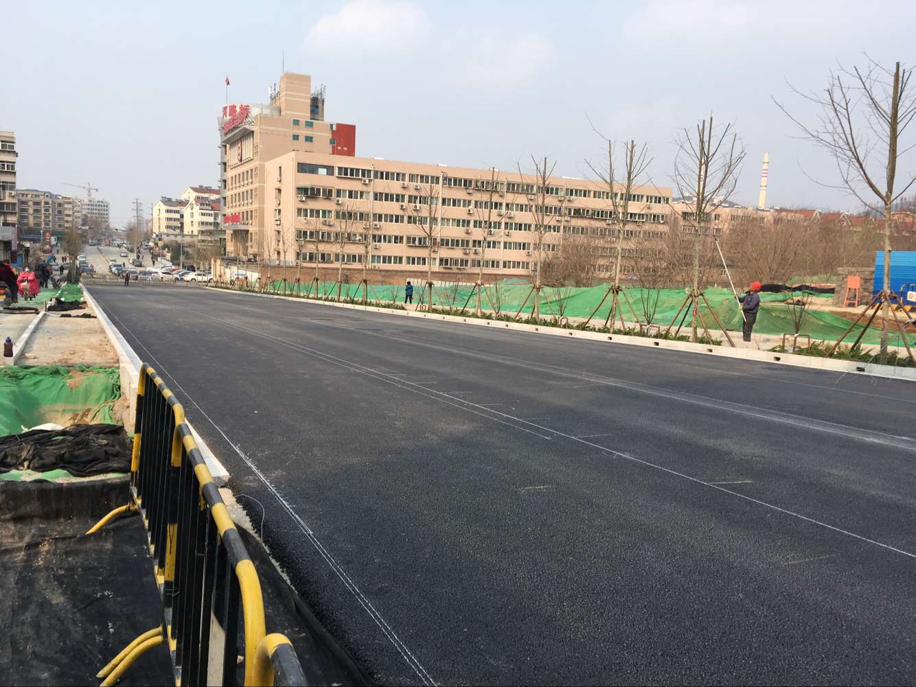 济南25条断头瓶颈路首条通车 玉兴路实现全线贯通