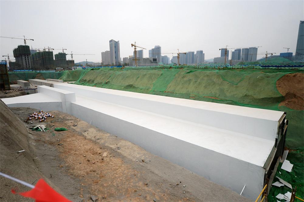 济南CBD首段地下环路现身