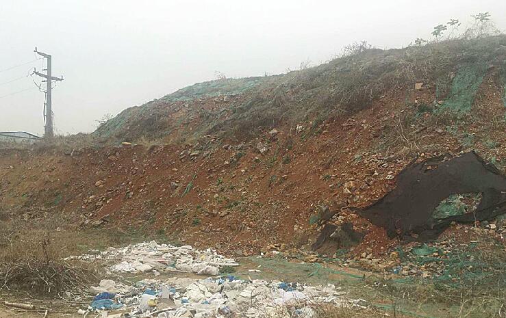 大面积土堆裸露脏乱差影响市容 这些地儿的扬尘该管管了