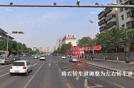 方便就医和出行 经十路山师东路西口多了条左转车道