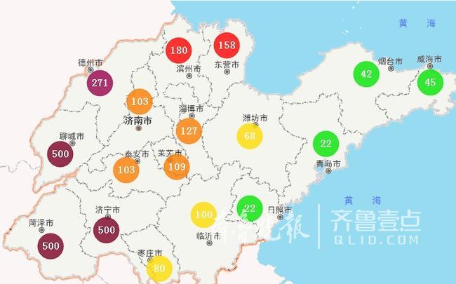 山东扬沙中迎来立夏 部分城市陷入“吃土”模式