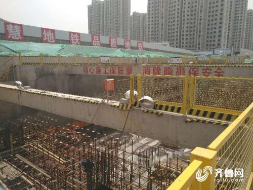 探营济南轨道交通R3线：六大站点进入主体结构施工阶段