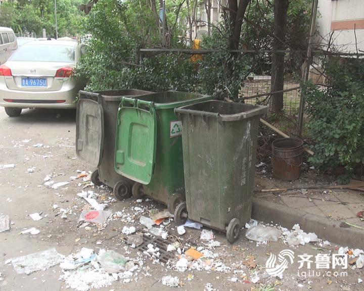 济南化纤小区拆违后遭遇垃圾之困 居委会：本周清理完毕