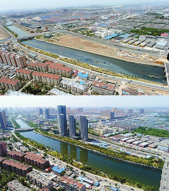 七年城变!百米高空相同角度拍摄泉城景观 变化日新月异