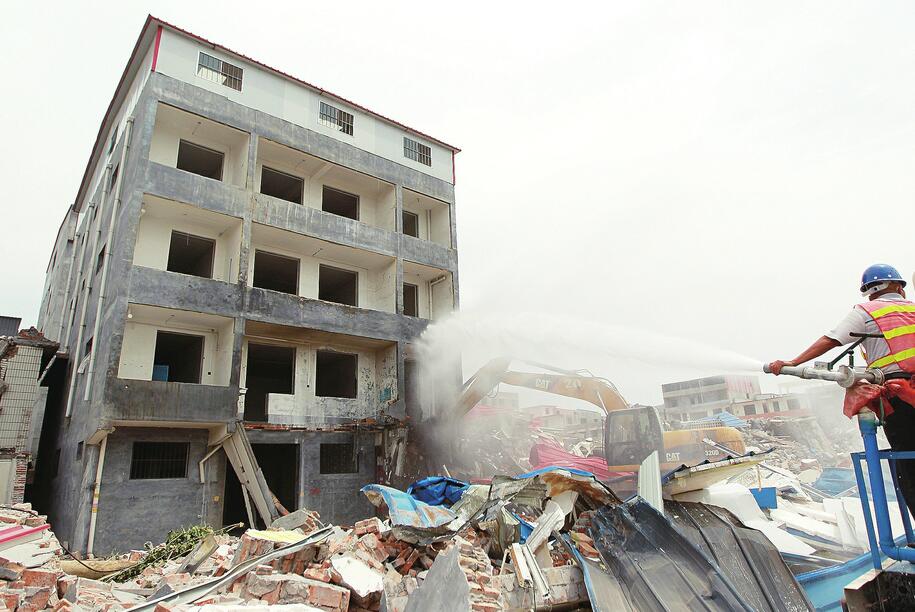 华山北片区30天拆2437户 完成集体土地村民住宅拆迁任务95%