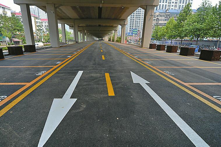 杆石桥附近不好停车？顺河高架下400多停车位等你来