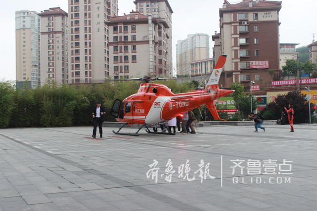 32分钟!这个新生女婴乘直升机从诸城飞到青岛急救