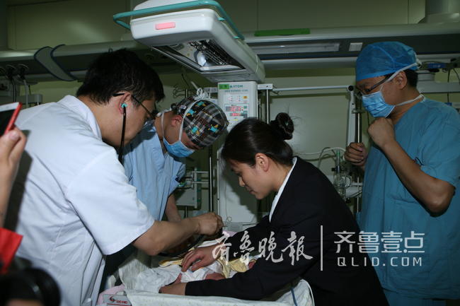 32分钟!这个新生女婴乘直升机从诸城飞到青岛急救