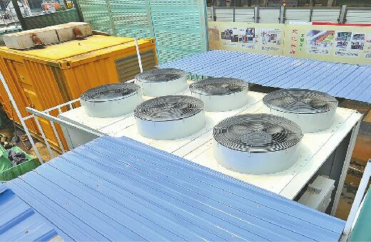 全国头一回!济南顺河高架南延隧道装上中央空调降温除湿