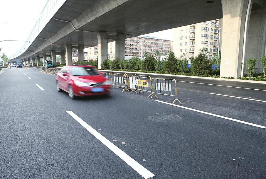 济南二环西路南延一期地面道路即将贯通 本月22日完工