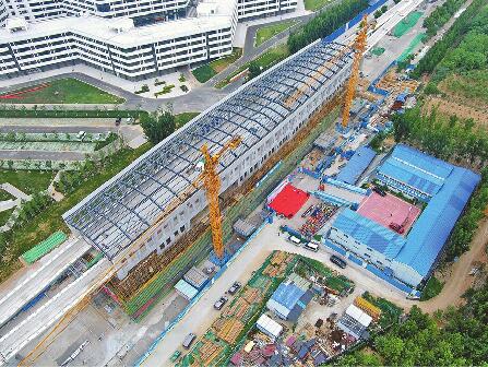 济南轨交R1线前大彦站“拆包装” 7个高架站将设太阳能