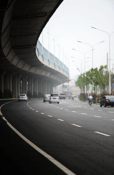 济南二环西路南延地面道路恢复通车