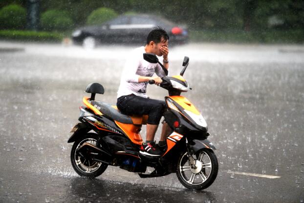 济南出现大范围雷雨天气 最大降水量达到了68.1毫米