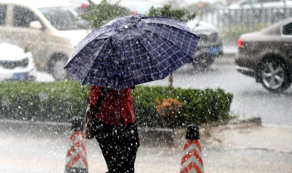 济南出现大范围雷雨天气 最大降水量达到了68.1毫米