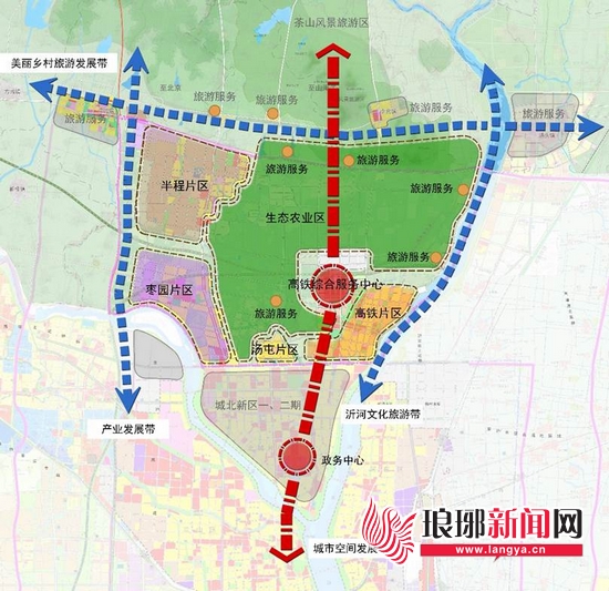 临沂高铁片区建设规划曝光 又一城市中心蓝图绘就