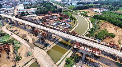 石济客专跨越南水北调渠