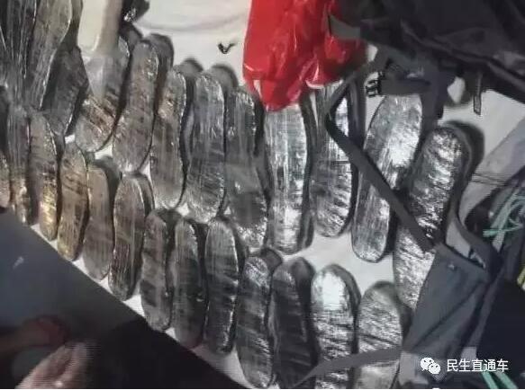 鞋底居然藏着近18公斤毒品 青岛海关破获特大毒品走私案