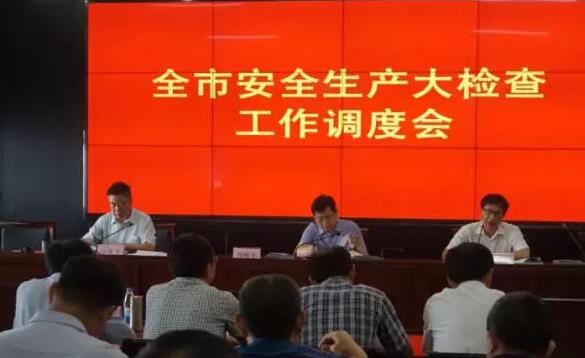 市安办组织召开全市安全生产大检查工作调度会