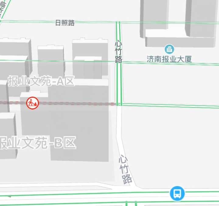 济南西城路名又出新花样？百度地图多出条“心竹路”   