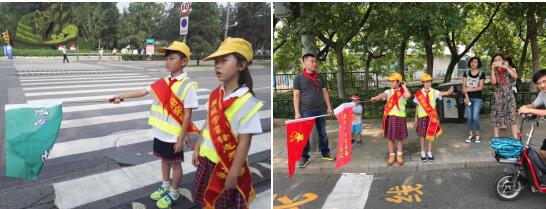 平安暑假助力创城 济南育秀中学小学部二(8)中队红领巾在行动 