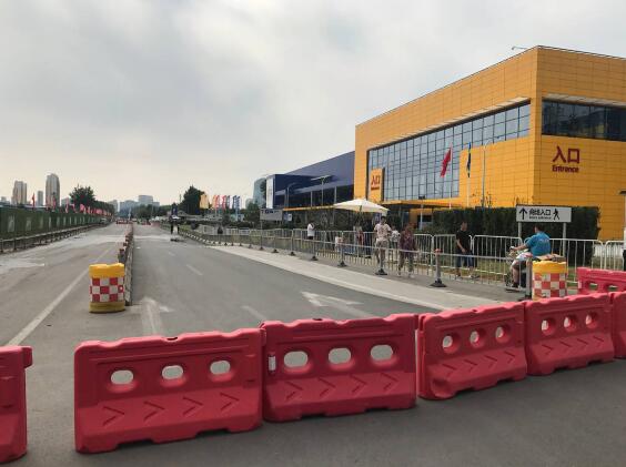 烟台路东段全封闭 助力济南宜家开业防拥堵