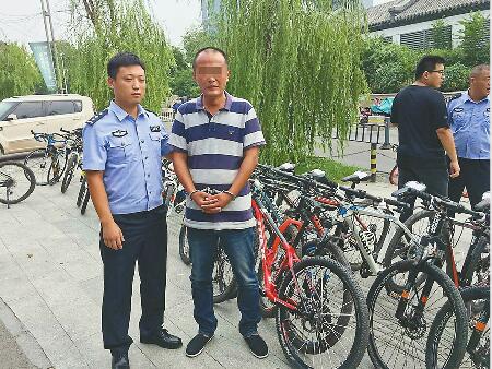 昔日酒店经理变大盗 俩月偷20余辆高档单车涉案价值15万元