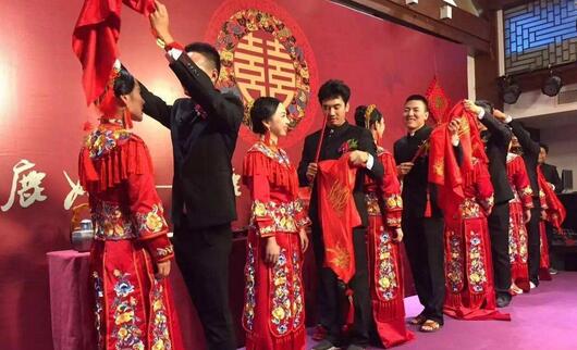 七夕山东15000余对新人结婚 登记量是平时的近5倍