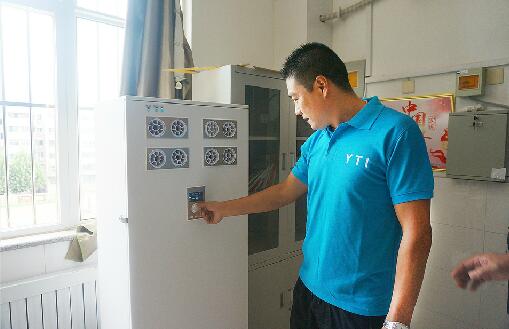 槐荫区各学校开始安装空气净化系统