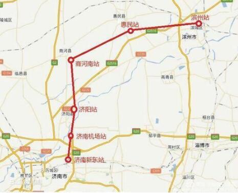 好消息!济滨城铁计划明年开工 滨州将直达京沪