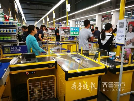 新鲜劲过了?济南麦德龙超市有点空荡荡