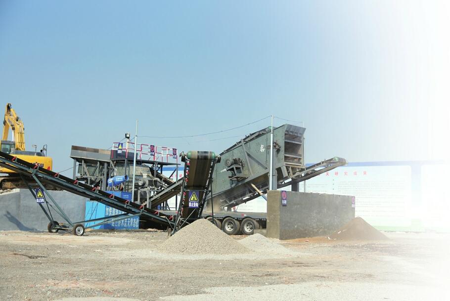 济南渣土倾倒场首次引进建筑垃圾资源化利用生产线