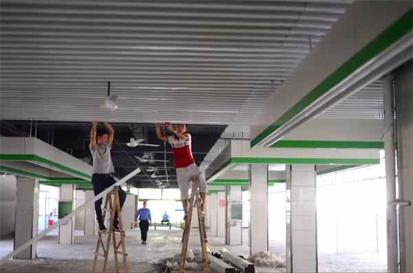 济南：室内菜市场月底迎客 共设商铺摊位70个