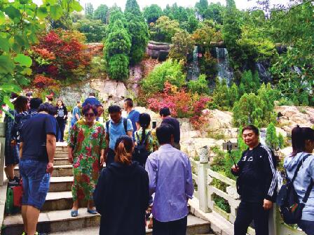 醉人红叶迷人谷